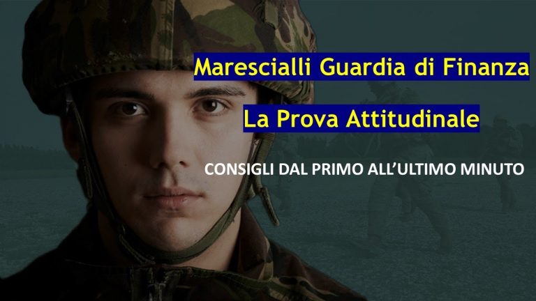 Maresciallo ordinario guardia di finanza | Aggiornato Gennaio 2024
